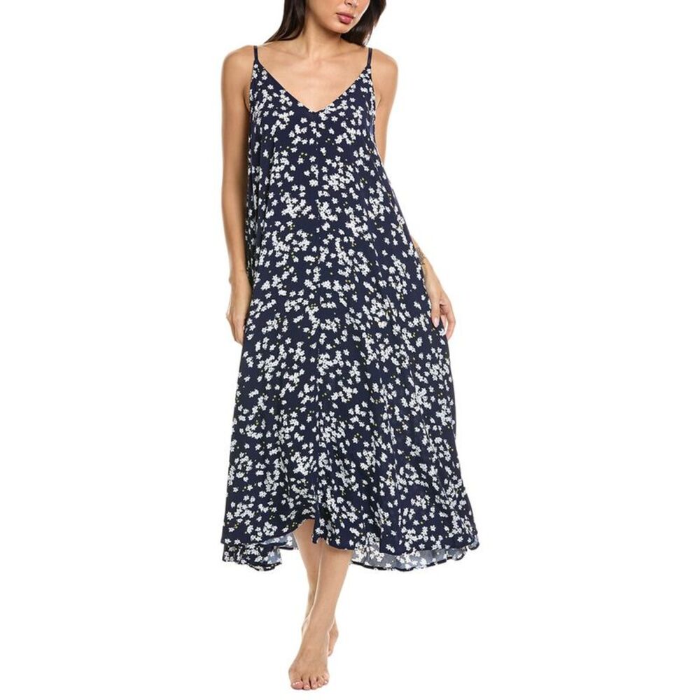 Dkny Womens Maxi Sleep Chemise, Blue